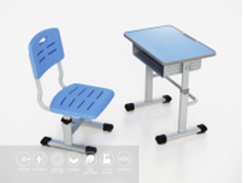 ZDXJ-005-LS博仕有成课桌椅批发价格表